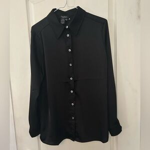 NWOT Papillon Satin Blouse